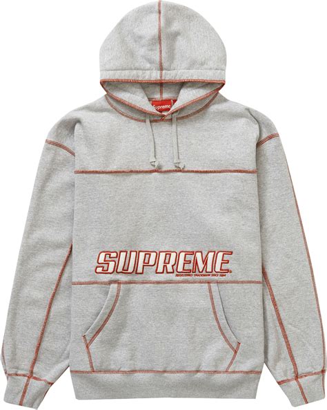 coverstitch hooded sweatshirts.